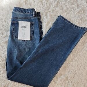 Almost Famous Brand New Mid Rise Bootcut Blue Jeans